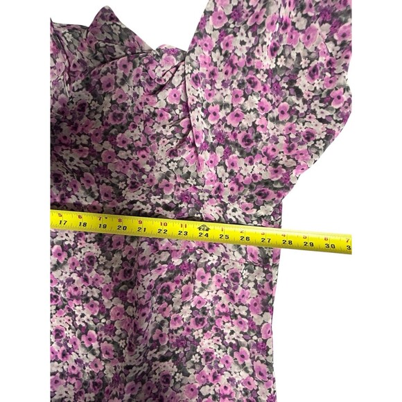 Elle Women’s Plus 3X Ruffle Long Sleeve Floral Whimsical Fairy Cottagecore Boho - Picture 7 of 10